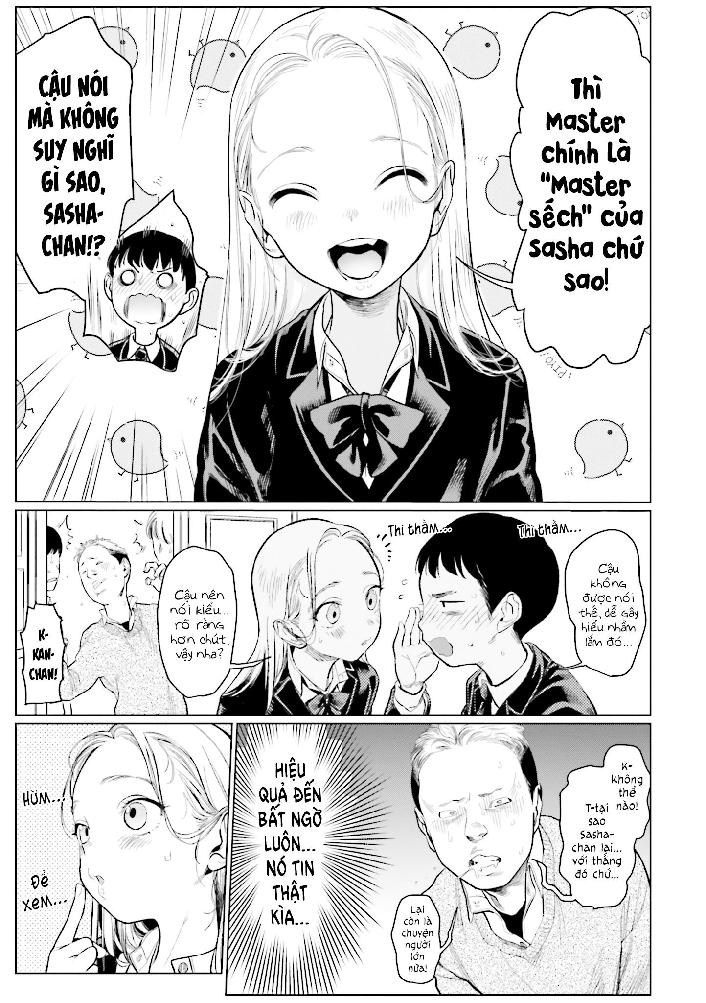 Bé sơ trung Sasha và thằng bạn Otaku cùng lớp: Chapter 9