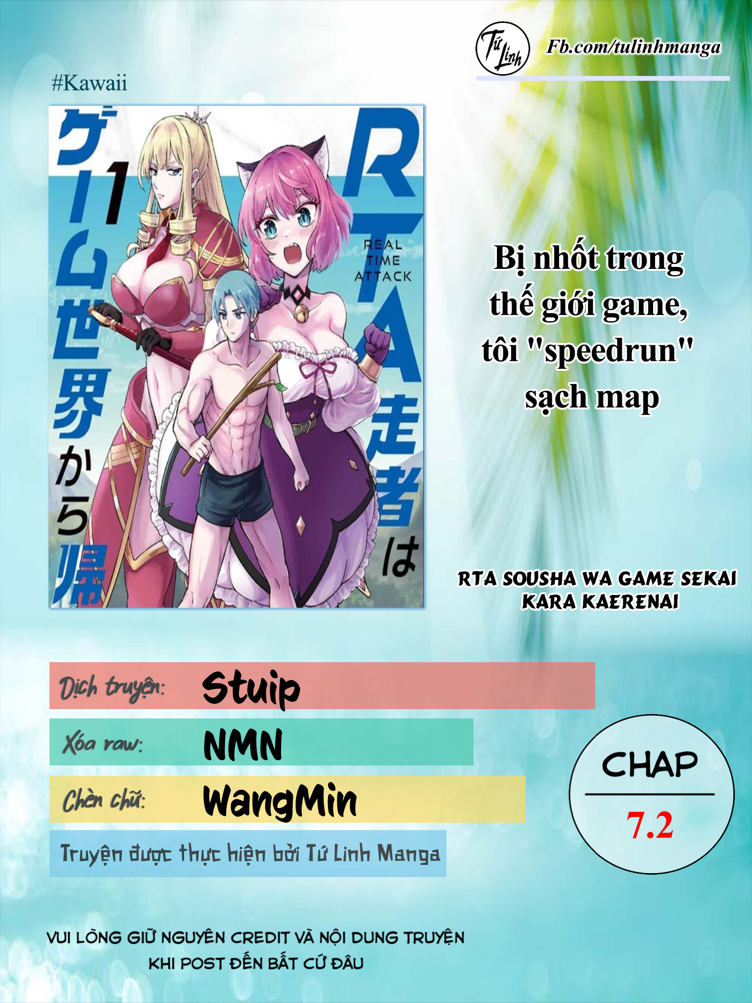 Bị nhốt trong thế giới game, tôi: Chapter 7.2