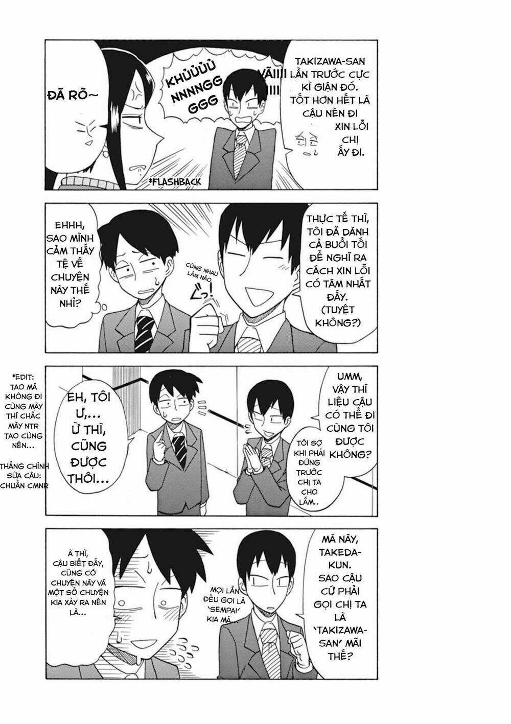 Bijin Onna Joushi Takizawa-Sanq: Chapter 12
