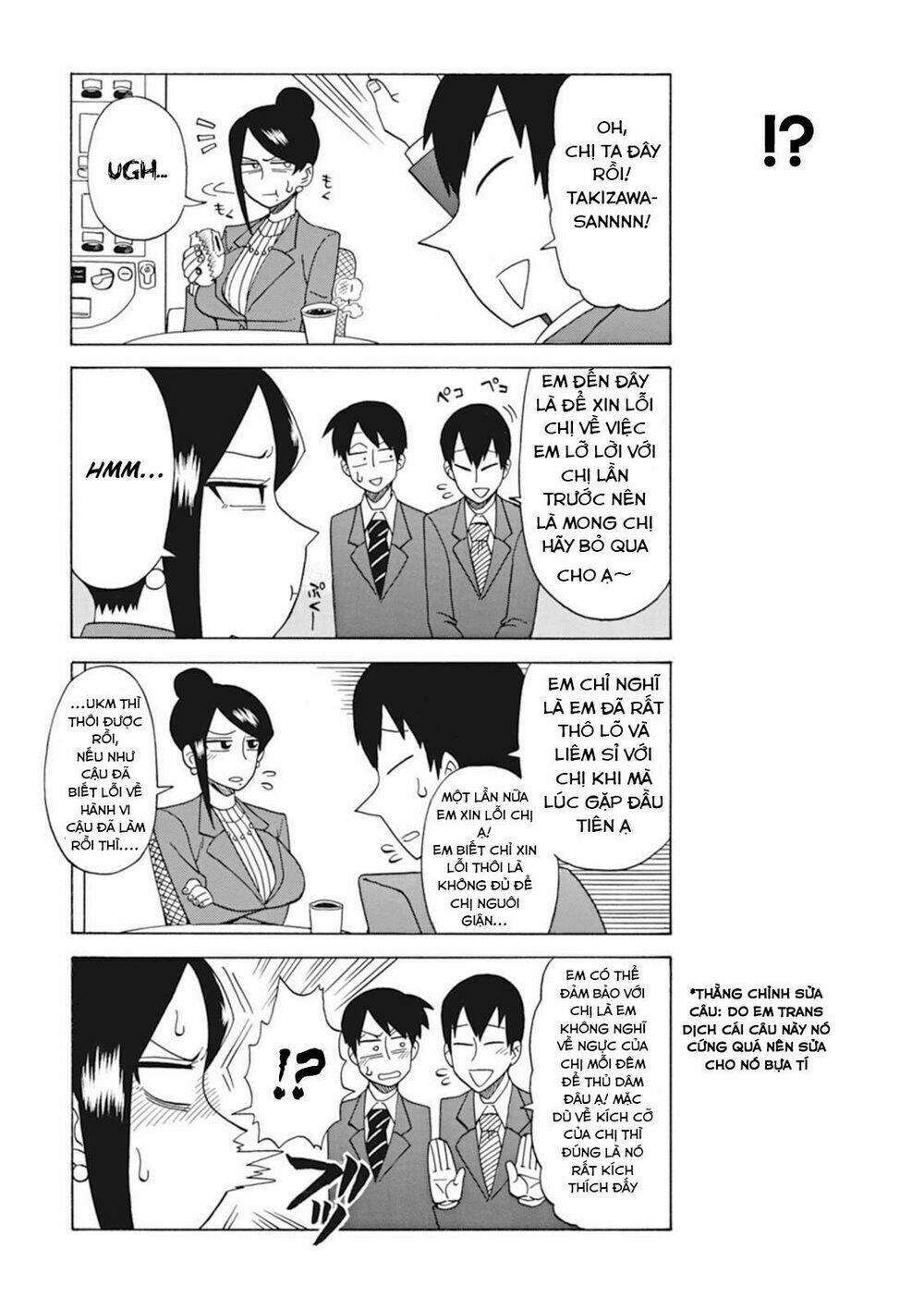 Bijin Onna Joushi Takizawa-Sanq: Chapter 12