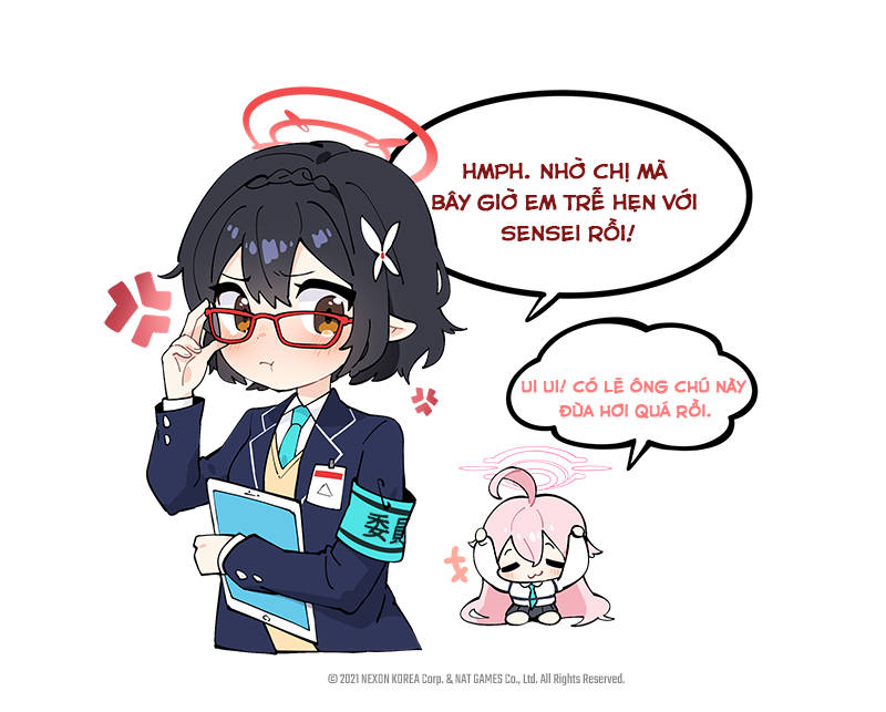 Blue Archive! (Global) { WEB TOANG NHƯNG TRUYỆN THÌ VẪN CÒN, BLUE ARCHIVE NEVER DIE!!}: Chapter 1