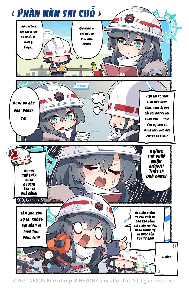 Blue Archive! (Global) { WEB TOANG NHƯNG TRUYỆN THÌ VẪN CÒN, BLUE ARCHIVE NEVER DIE!!}: Chapter 112