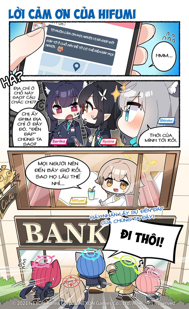 Blue Archive! (Global) { WEB TOANG NHƯNG TRUYỆN THÌ VẪN CÒN, BLUE ARCHIVE NEVER DIE!!}: Chapter 46
