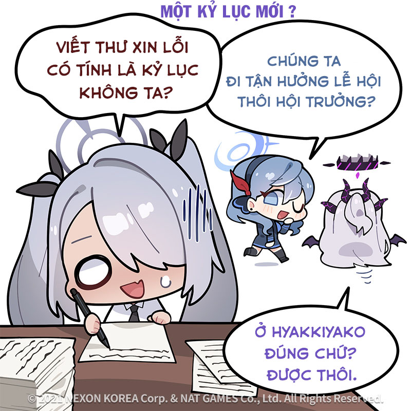 Blue Archive! (Global) { WEB TOANG NHƯNG TRUYỆN THÌ VẪN CÒN, BLUE ARCHIVE NEVER DIE!!}: Chapter 7