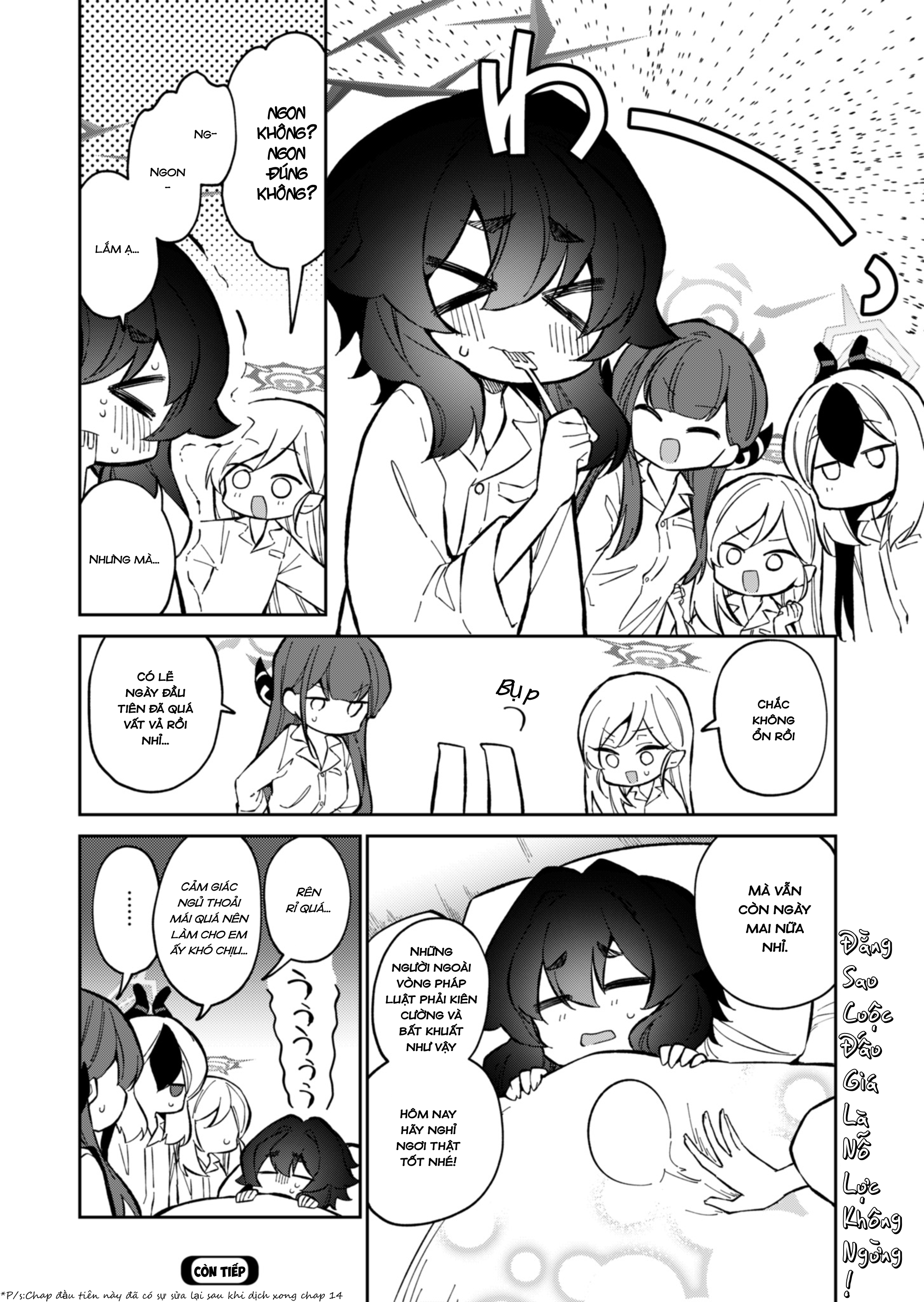 Blue Archive: Nhật Kí Nghiệp Vụ Của Handyman68: Chapter 14.5