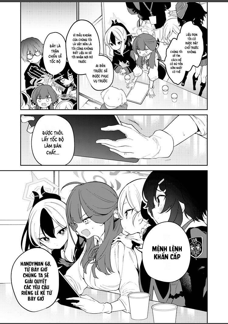 Blue Archive: Nhật Kí Nghiệp Vụ Của Handyman68: Chapter 5