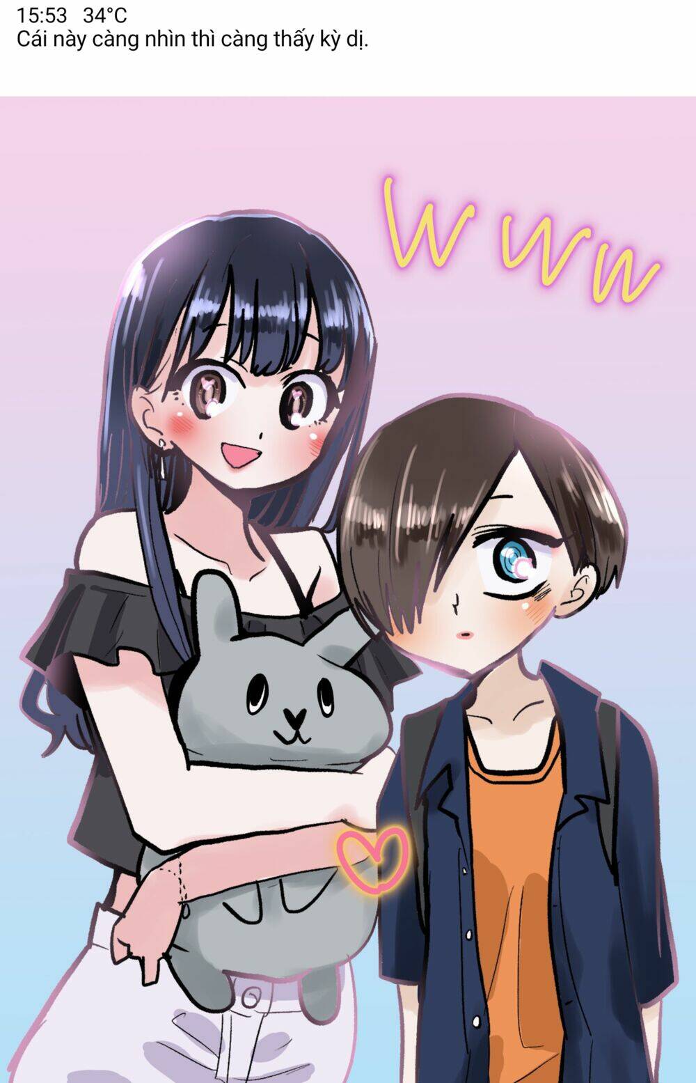 Boku No Kokoro Yabai Yatsu: Chapter 100.2