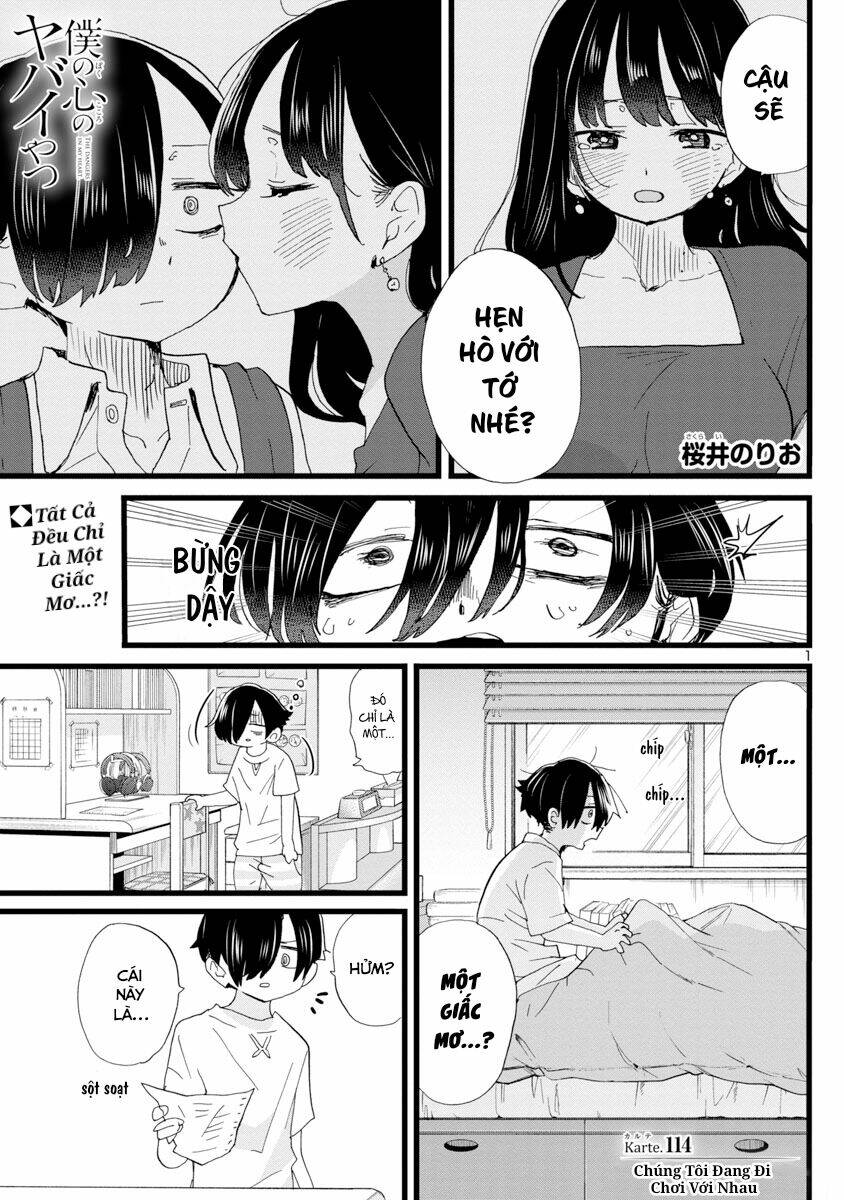 Boku No Kokoro Yabai Yatsu: Chapter 114