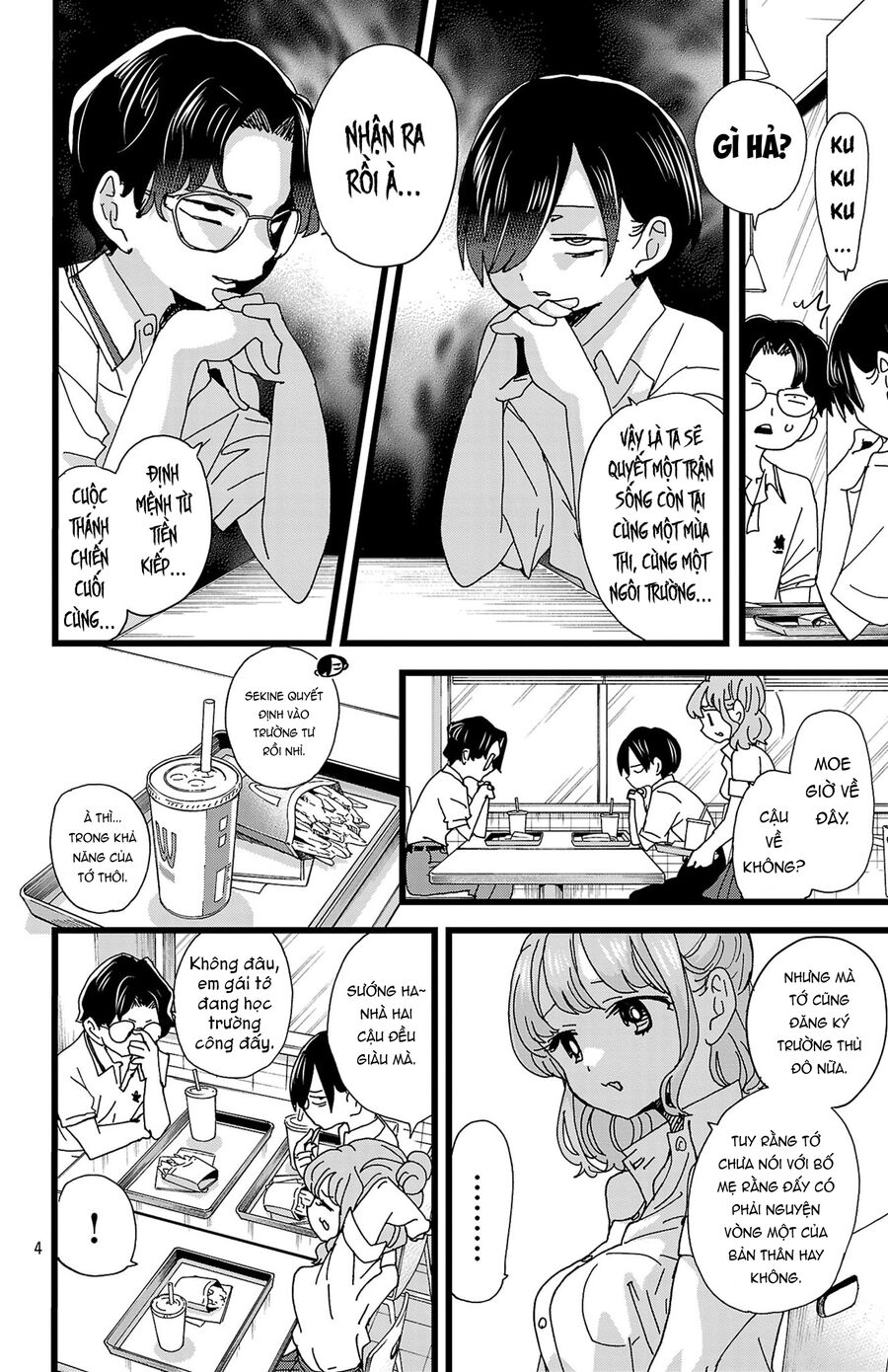 Boku No Kokoro Yabai Yatsu: Chapter 142