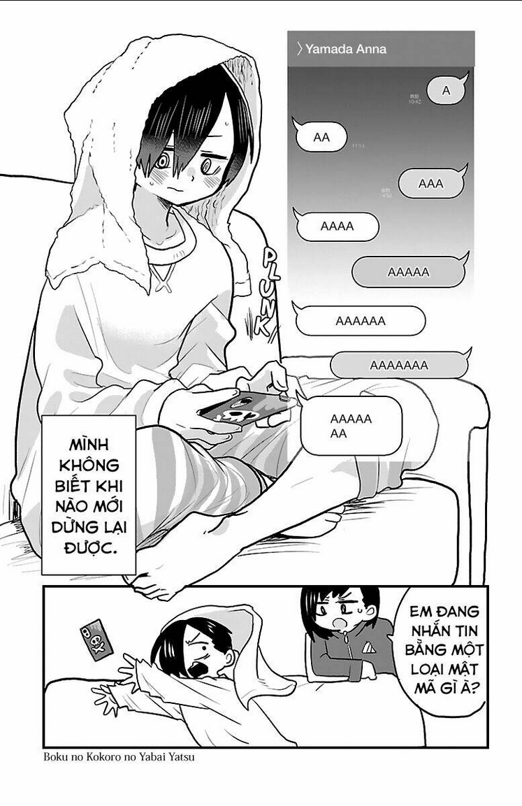 Boku No Kokoro Yabai Yatsu: Chapter 44.1