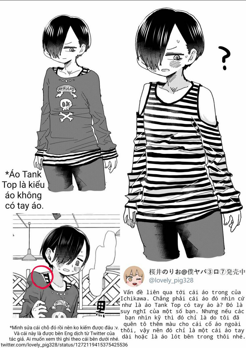 Boku No Kokoro Yabai Yatsu: Chapter 46.1
