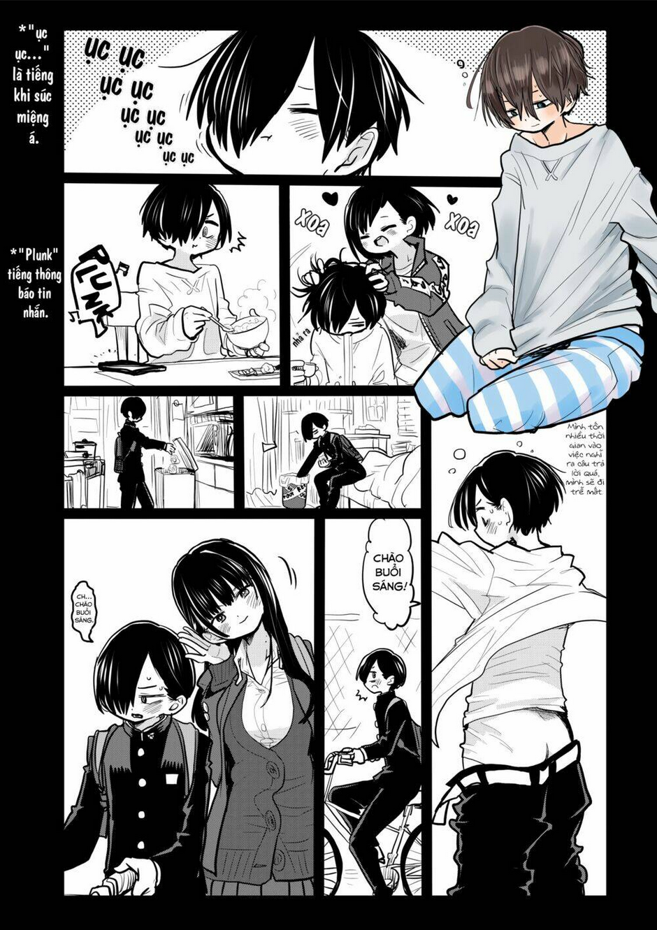 Boku No Kokoro Yabai Yatsu: Chapter 54.1