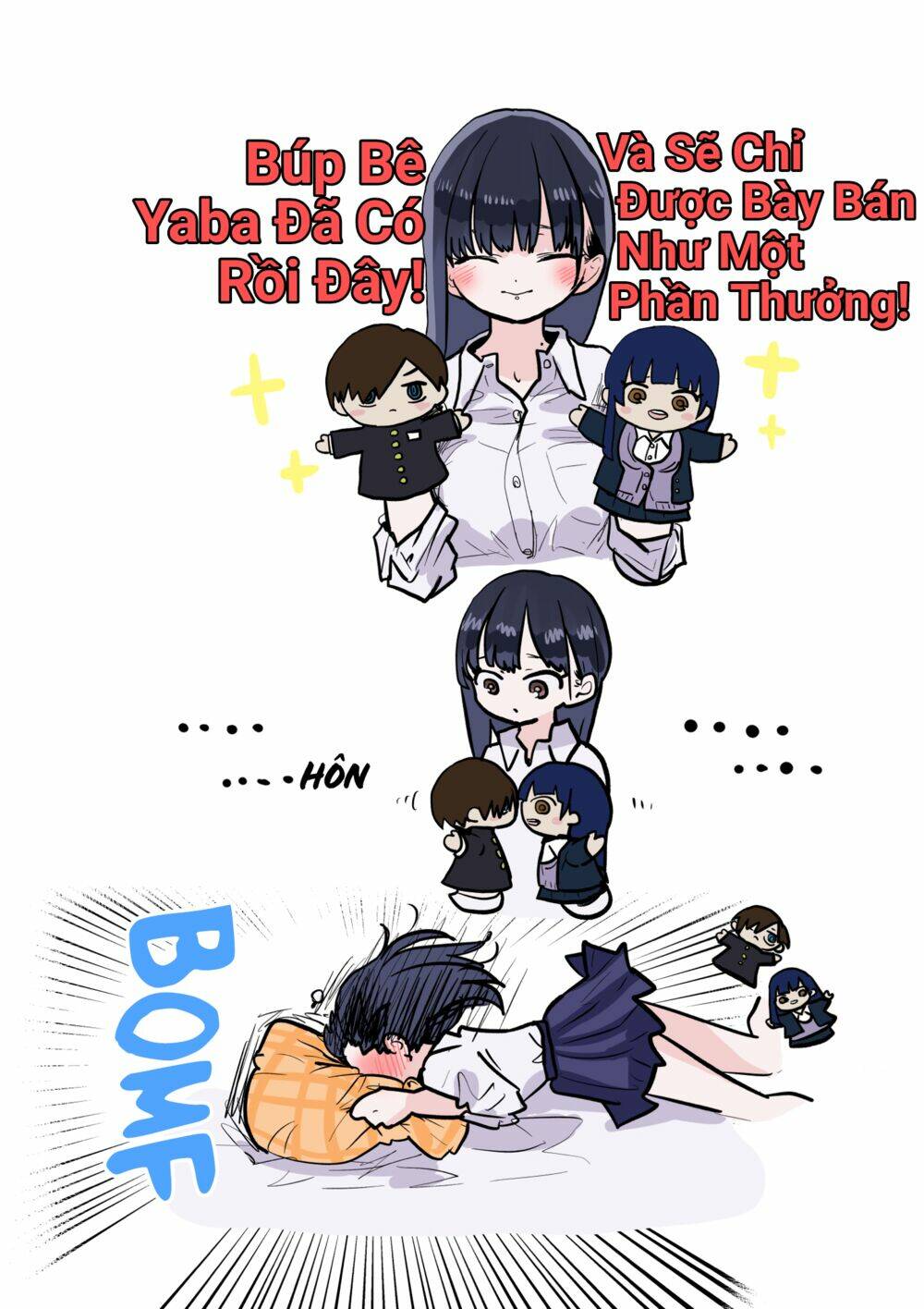 Boku No Kokoro Yabai Yatsu: Chapter 85.1