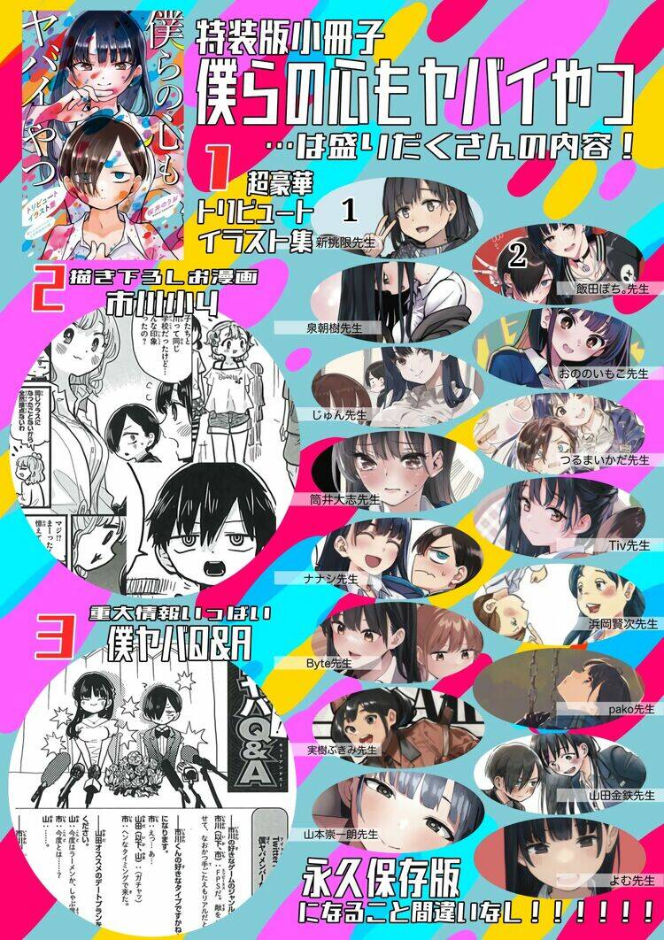Boku No Kokoro Yabai Yatsu: Chapter 87.1