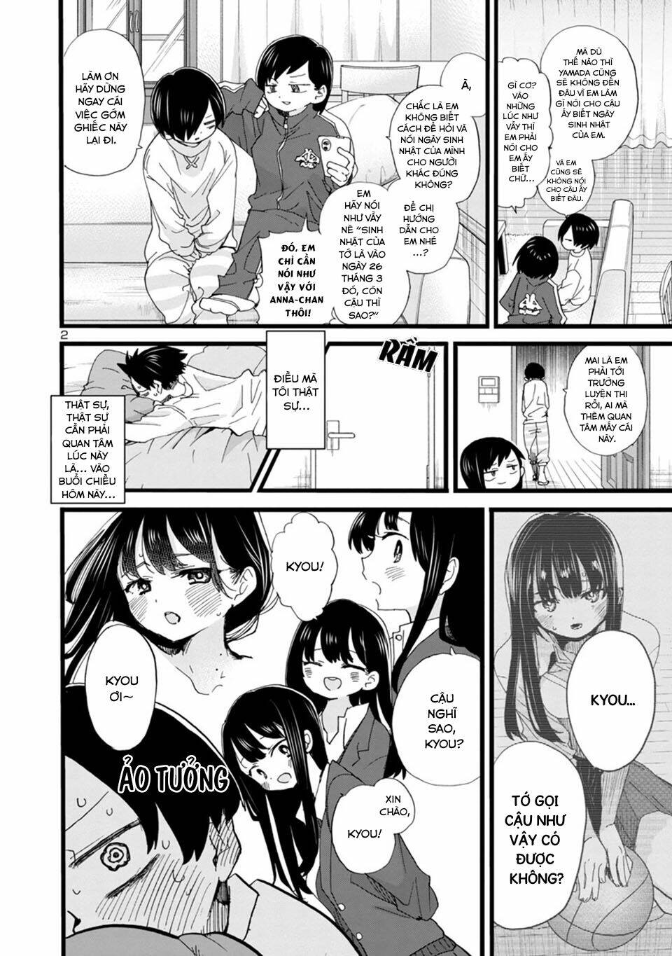 Boku No Kokoro Yabai Yatsu: Chapter 92