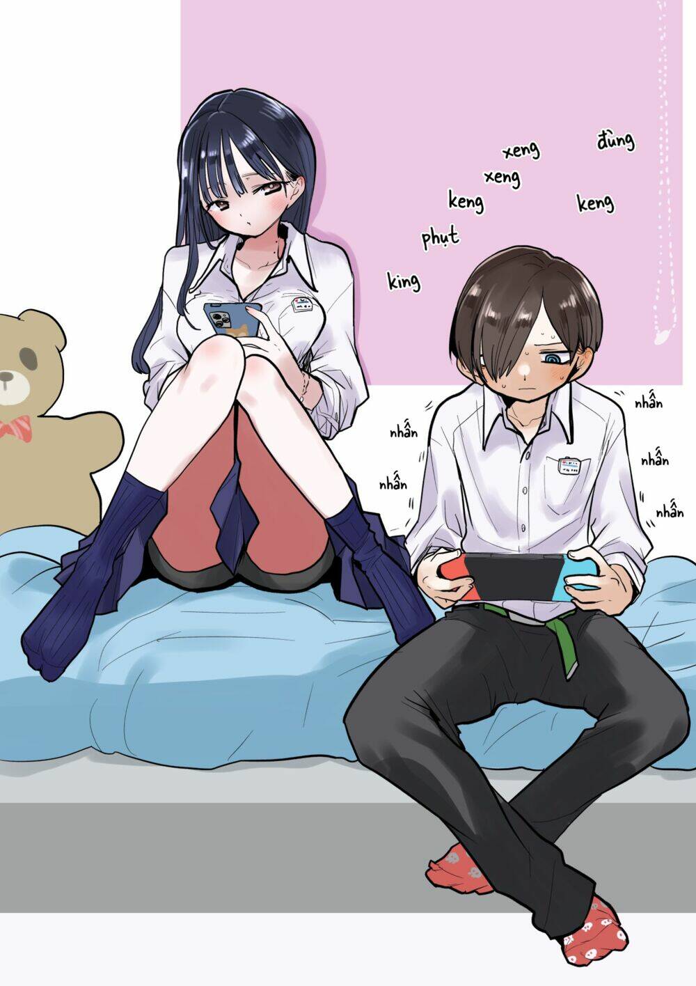 Boku No Kokoro Yabai Yatsu: Chapter 98.1
