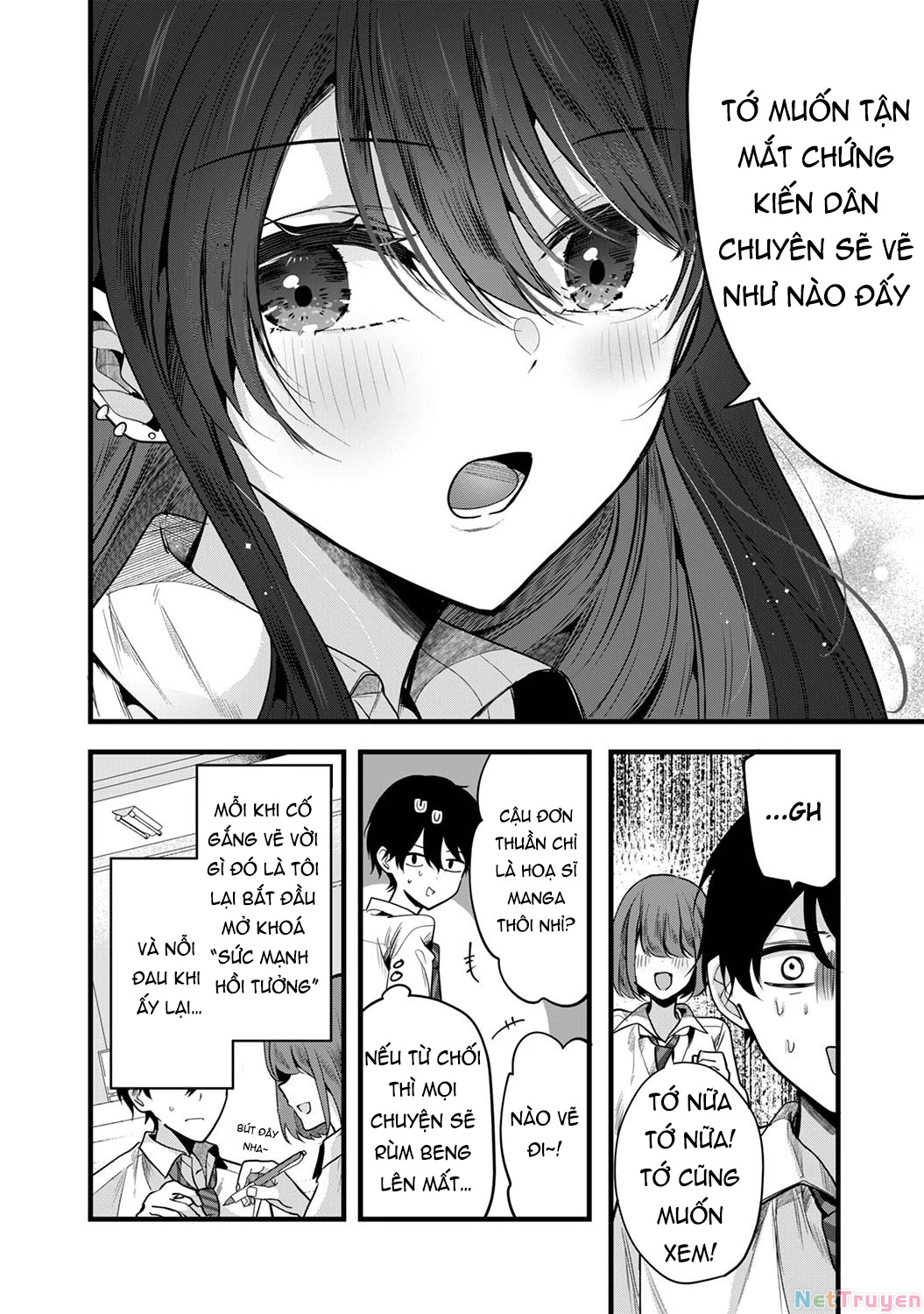 Boku wo Shirita Sugiru Shimizu-san: Chapter 1.1