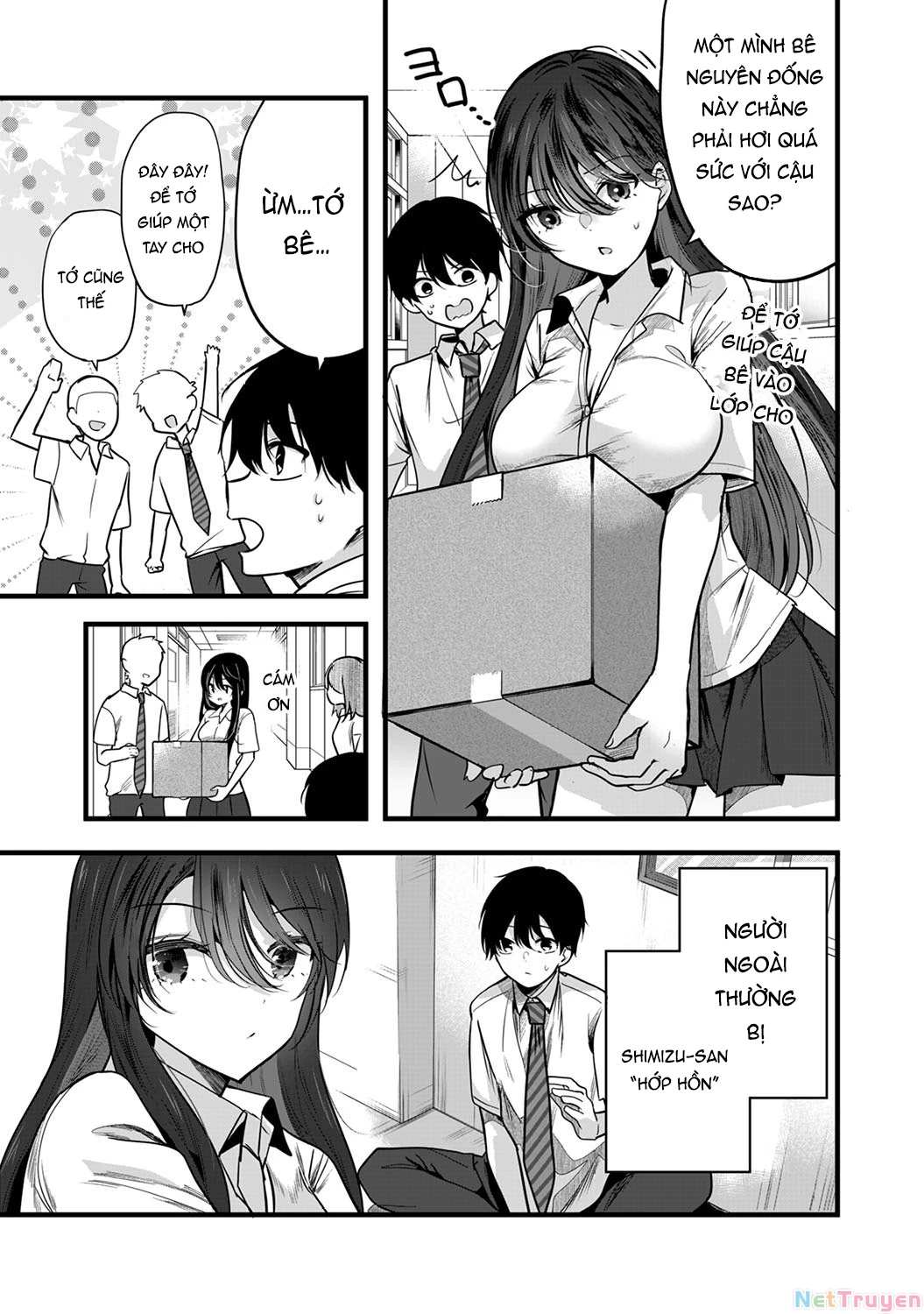 Boku wo Shirita Sugiru Shimizu-san: Chapter 1.1