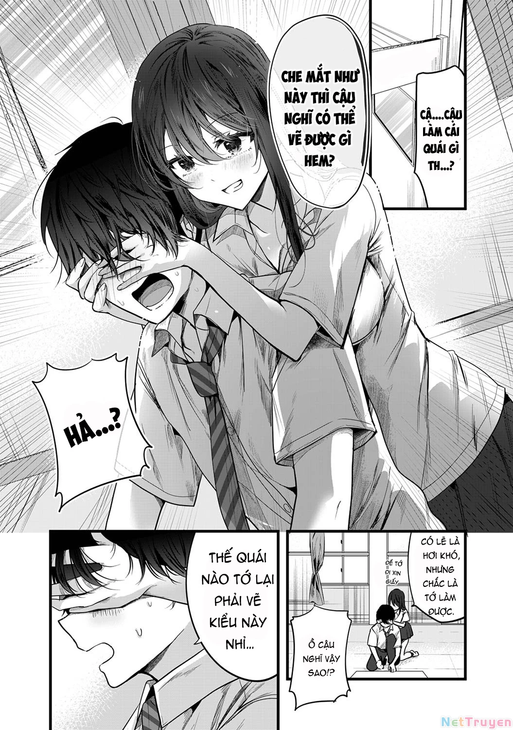 Boku wo Shirita Sugiru Shimizu-san: Chapter 1.2