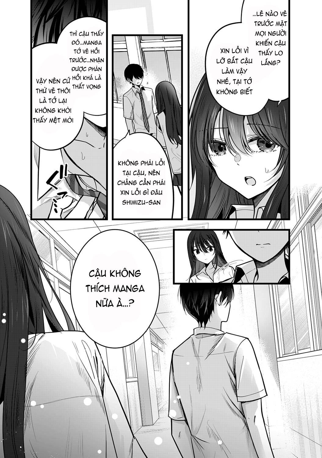 Boku wo Shirita Sugiru Shimizu-san: Chapter 1