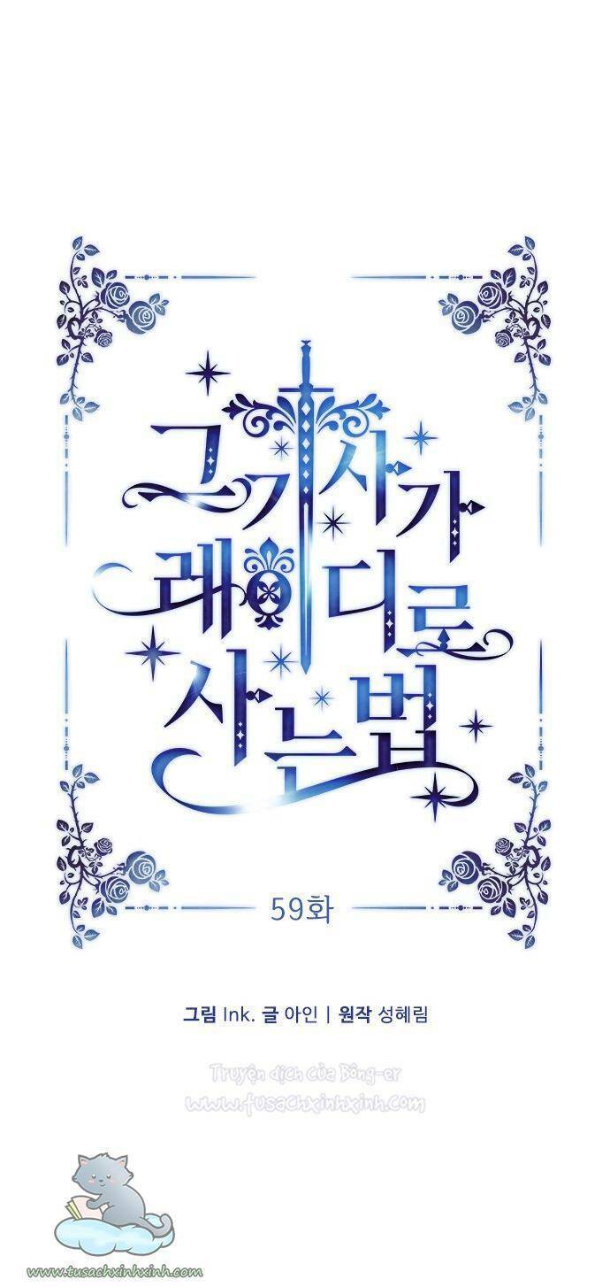 Cách Hiệp Sĩ Sống Như Một Tiểu Thư Quyền Quý: Chapter 59