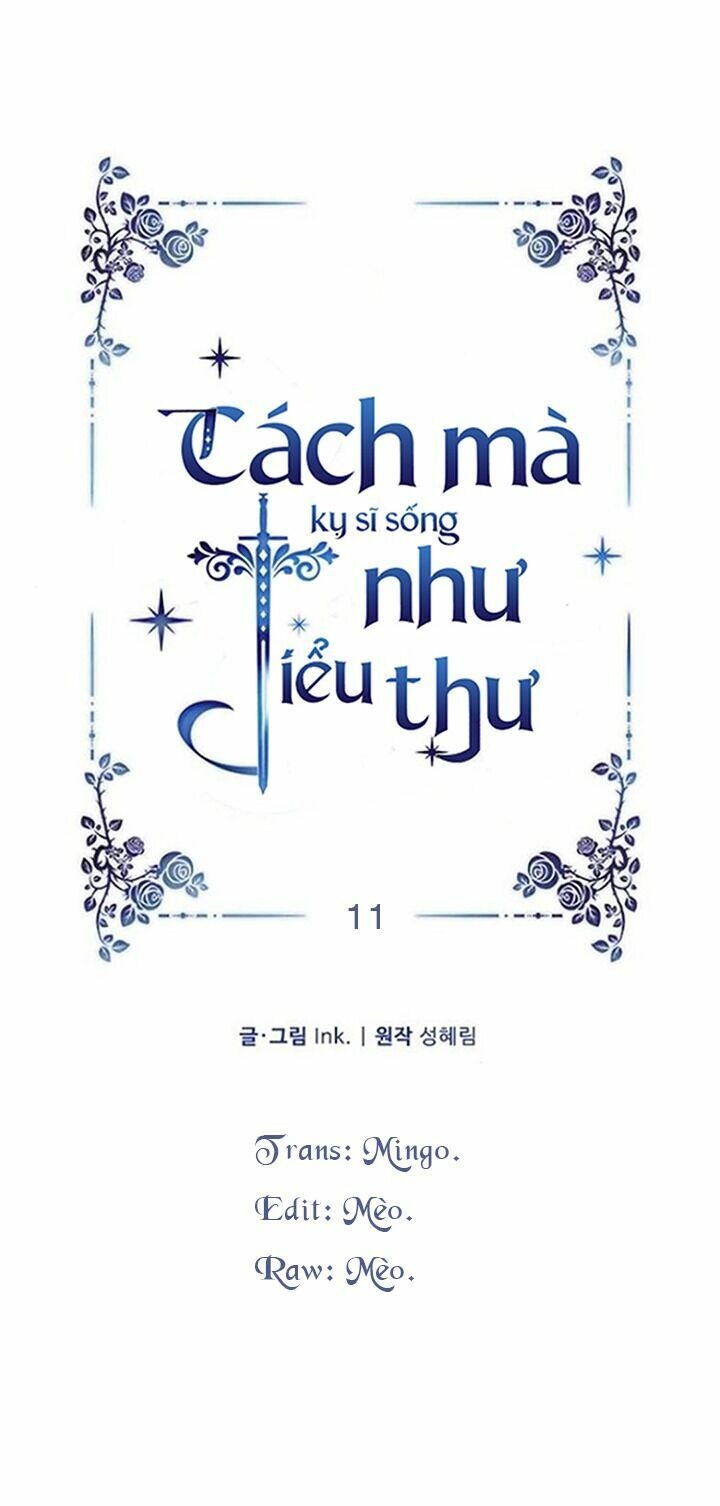 Cách Mà Kỵ Sĩ Sống Như Tiểu Thư: Chapter 11