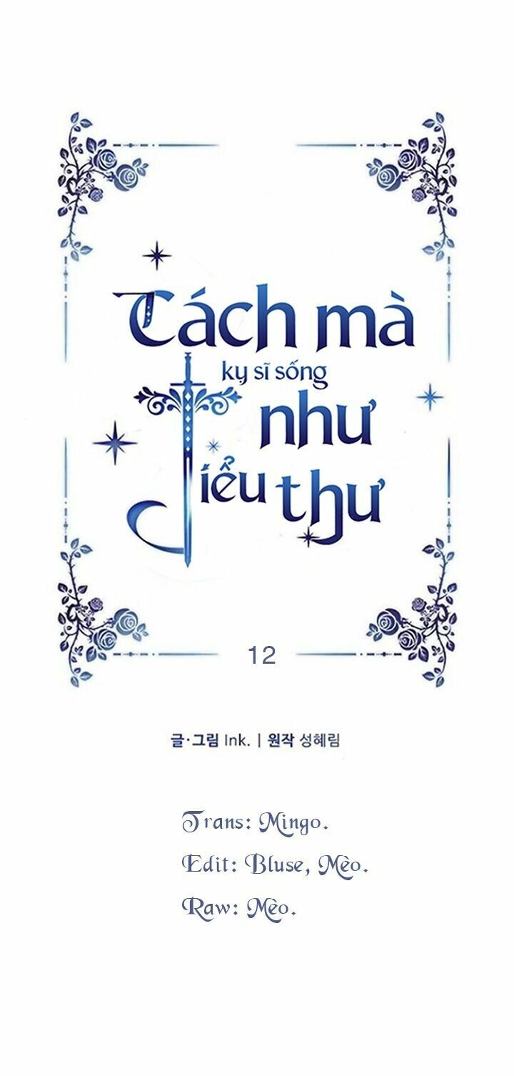 Cách Mà Kỵ Sĩ Sống Như Tiểu Thư: Chapter 12