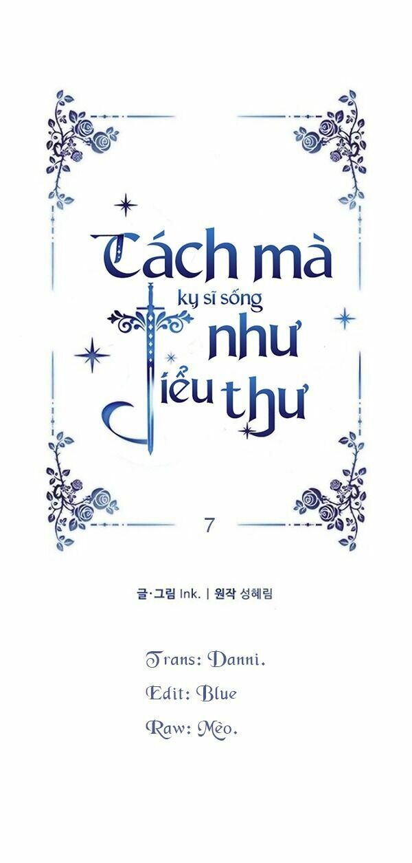 Cách Mà Kỵ Sĩ Sống Như Tiểu Thư: Chapter 7