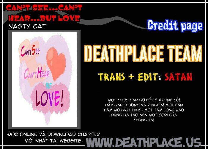 Can't See Can't Hear But Love: Chapter 10