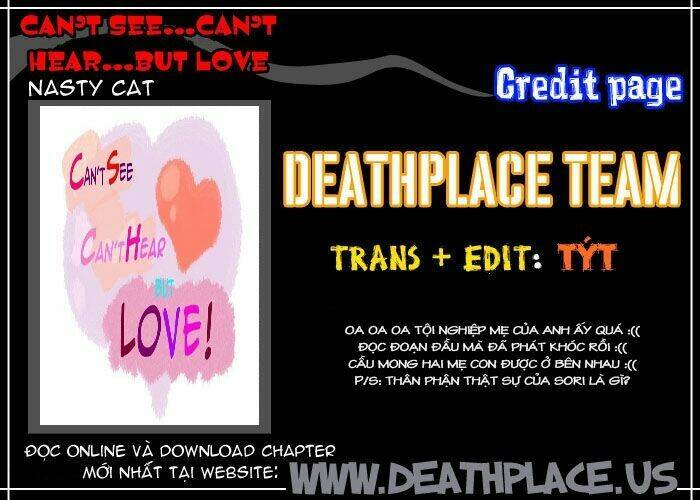 Can't See Can't Hear But Love: Chapter 11