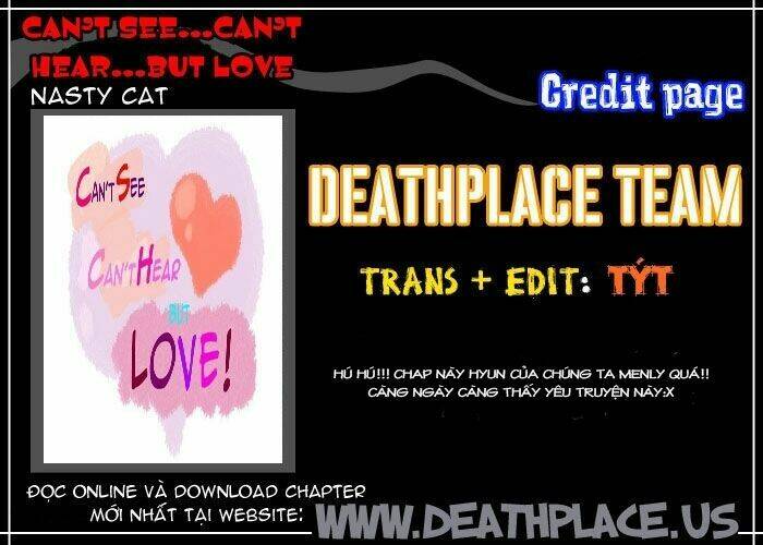 Can't See Can't Hear But Love: Chapter 12