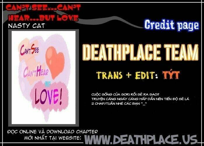 Can't See Can't Hear But Love: Chapter 17
