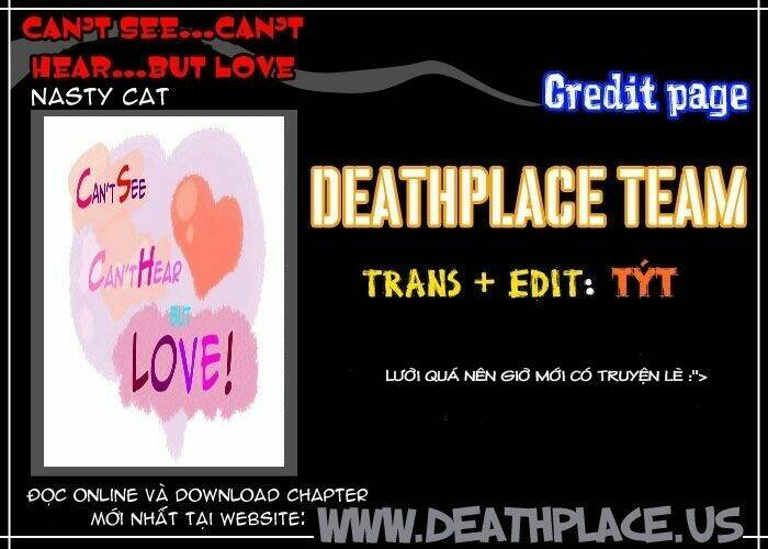 Can't See Can't Hear But Love: Chapter 18