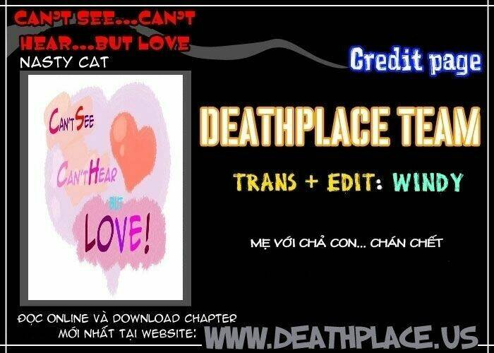 Can't See Can't Hear But Love: Chapter 19