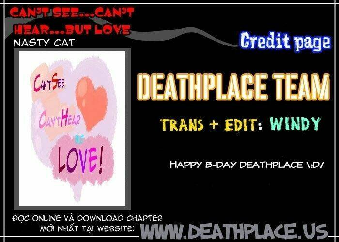 Can't See Can't Hear But Love: Chapter 22