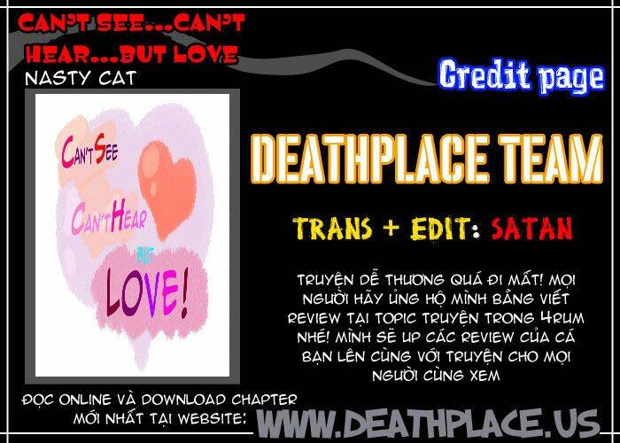 Can't See Can't Hear But Love: Chapter 6