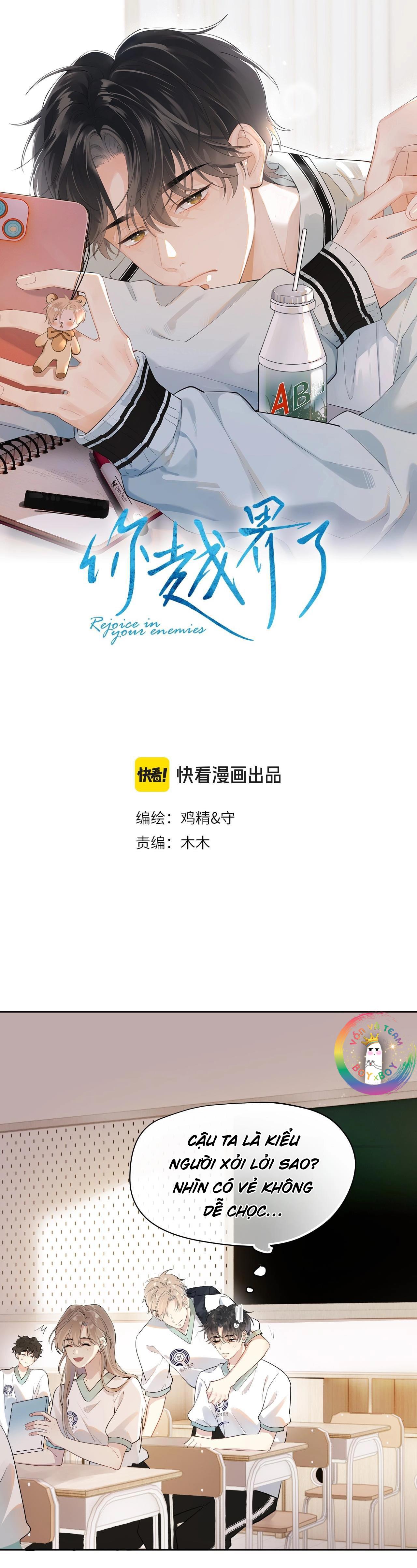 Cậu Vượt Giới Hạn Rồi: Chapter 2