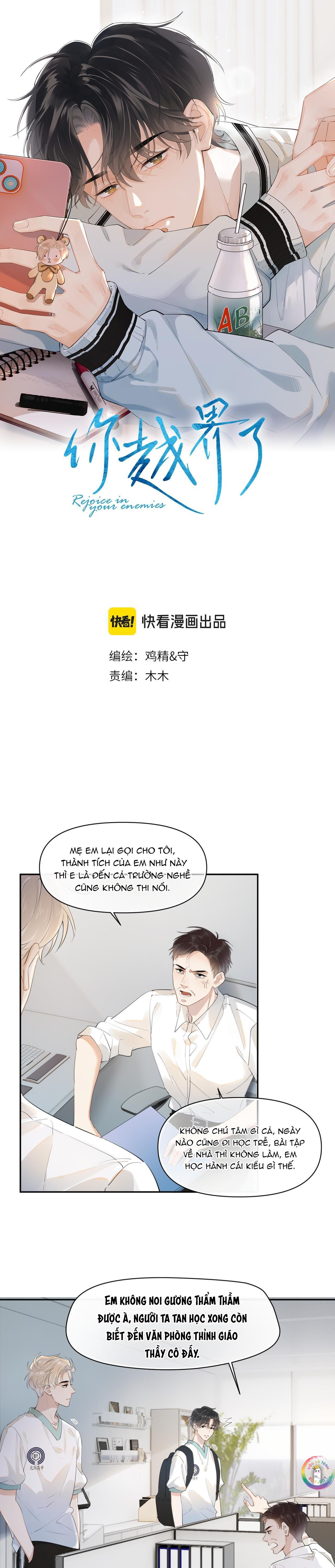 Cậu Vượt Giới Hạn Rồi: Chapter 4