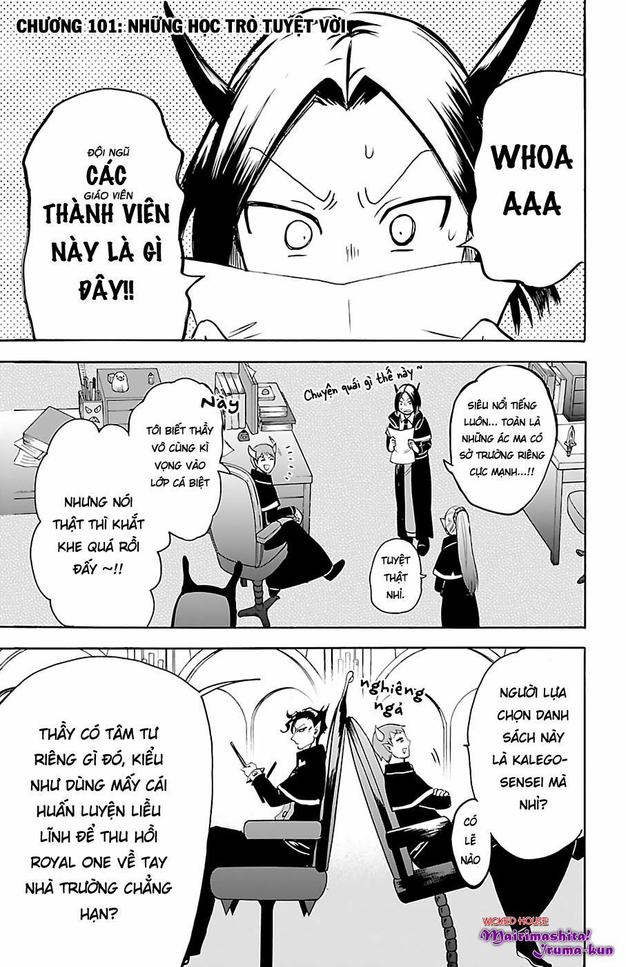 Chào Mừng Cậu Đến Trường Iruma-Kun: Chapter 101