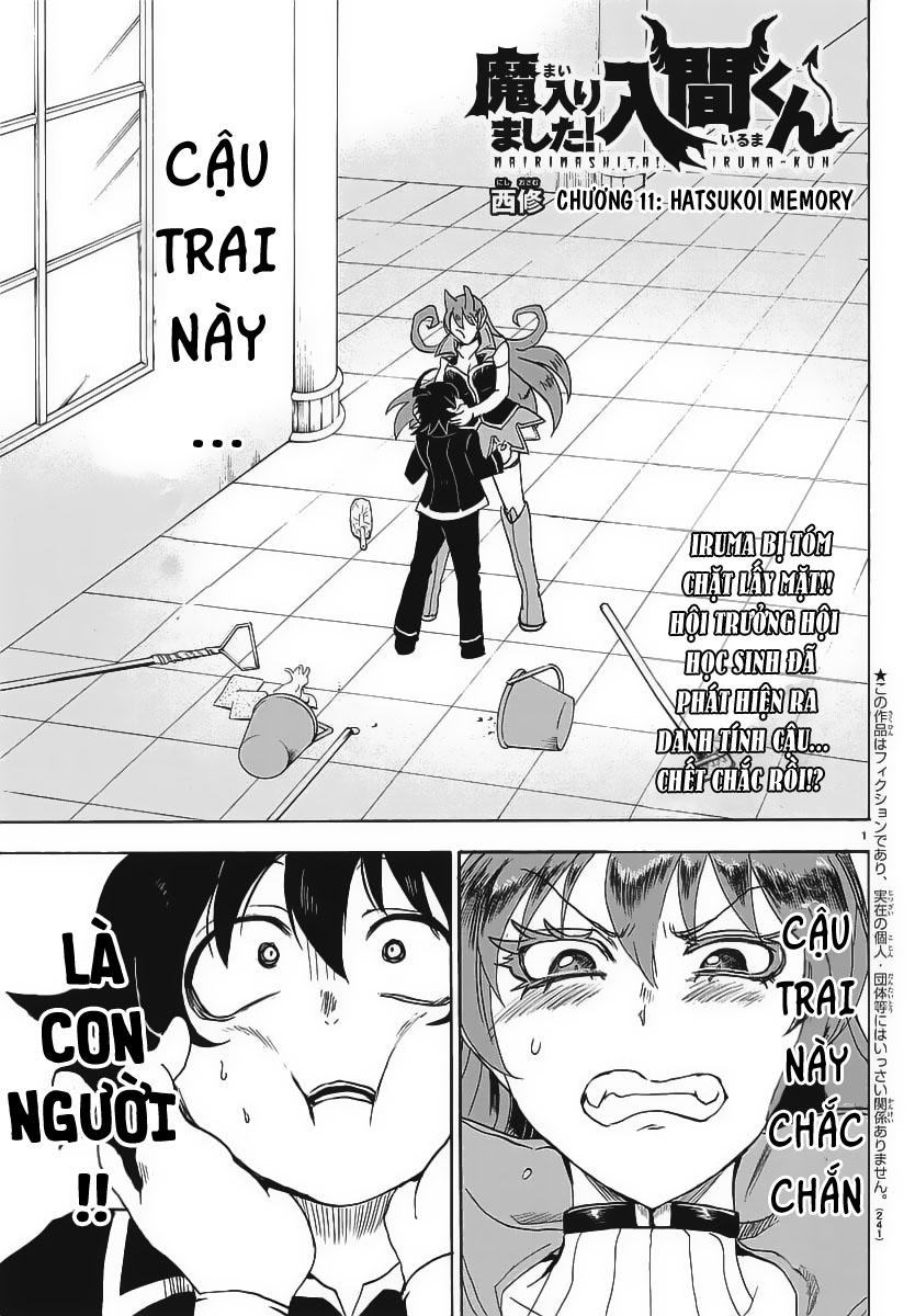 Chào Mừng Cậu Đến Trường Iruma-Kun: Chapter 11