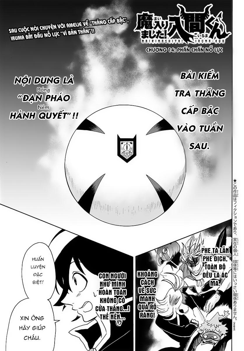 Chào Mừng Cậu Đến Trường Iruma-Kun: Chapter 14