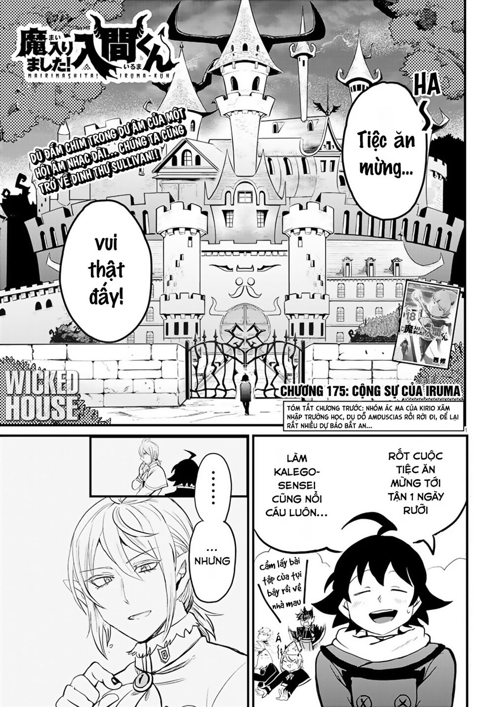 Chào Mừng Cậu Đến Trường Iruma-Kun: Chapter 175