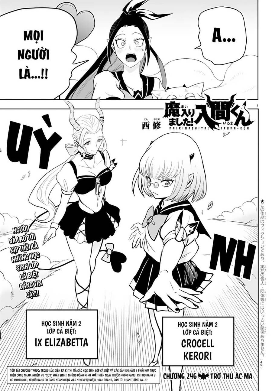 Chào Mừng Cậu Đến Trường Iruma-Kun: Chapter 246