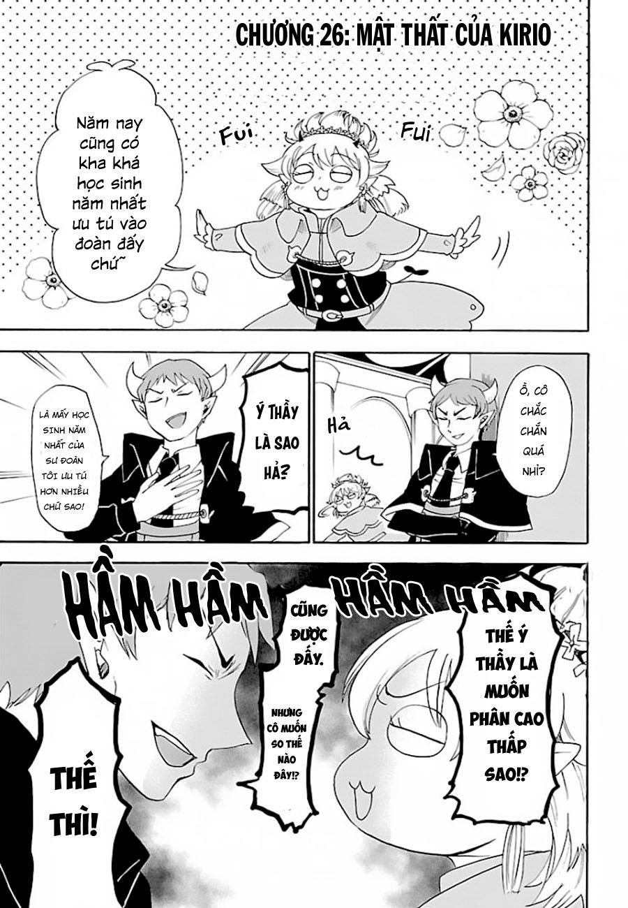 Chào Mừng Cậu Đến Trường Iruma-Kun: Chapter 26