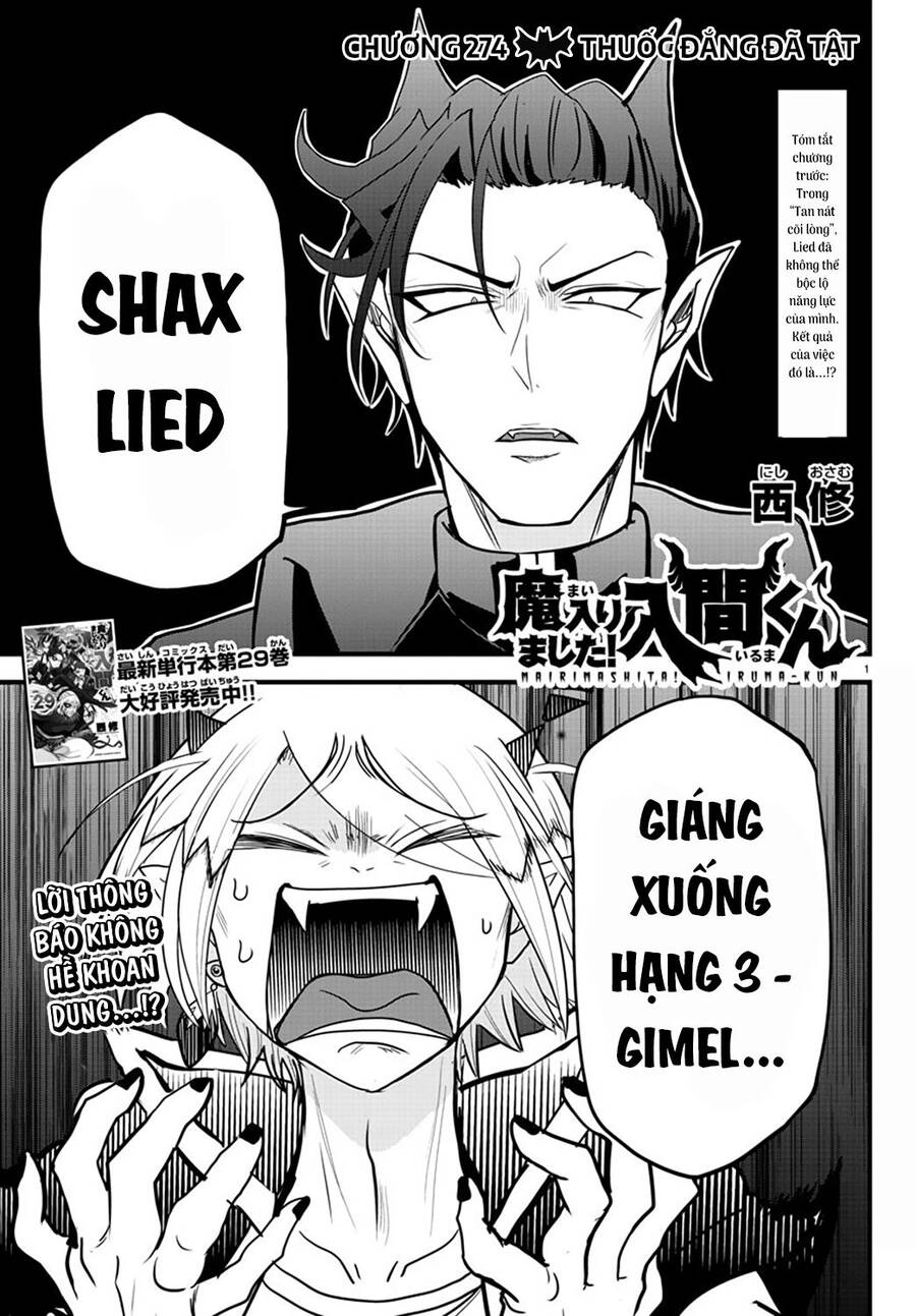 Chào Mừng Cậu Đến Trường Iruma-Kun: Chapter 274