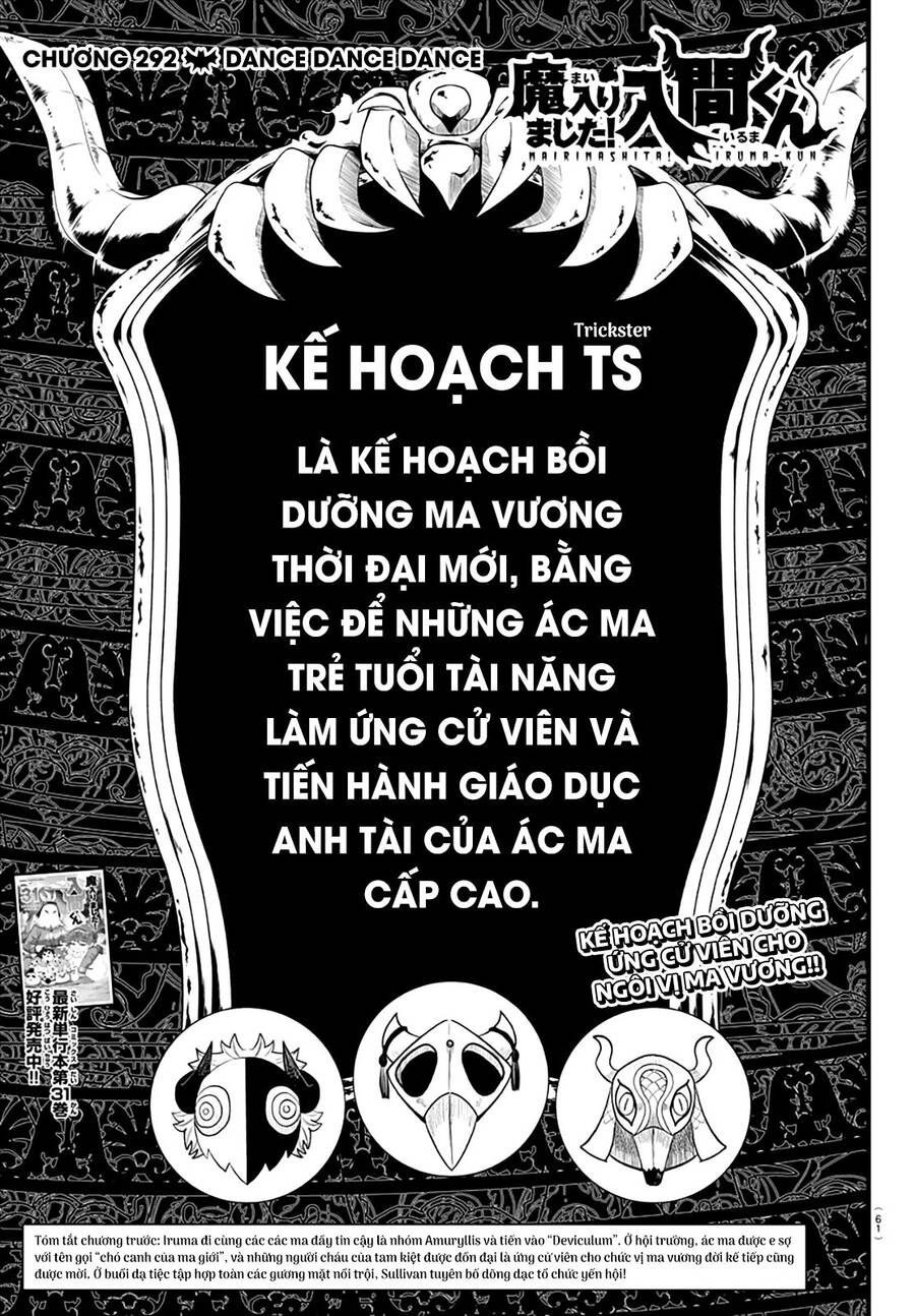 Chào Mừng Cậu Đến Trường Iruma-Kun: Chapter 292
