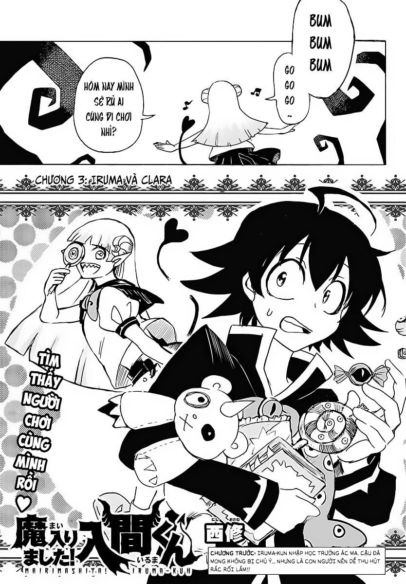 Chào Mừng Cậu Đến Trường Iruma-Kun: Chapter 3