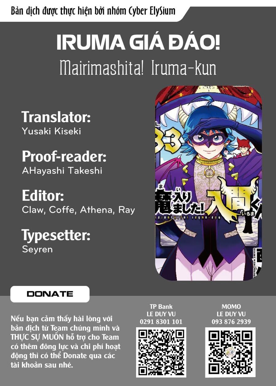 Chào Mừng Cậu Đến Trường Iruma-Kun: Chapter 308