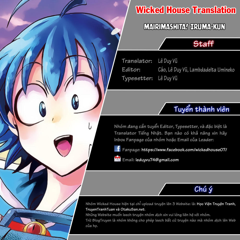 Chào Mừng Cậu Đến Trường Iruma-Kun: Chapter 34