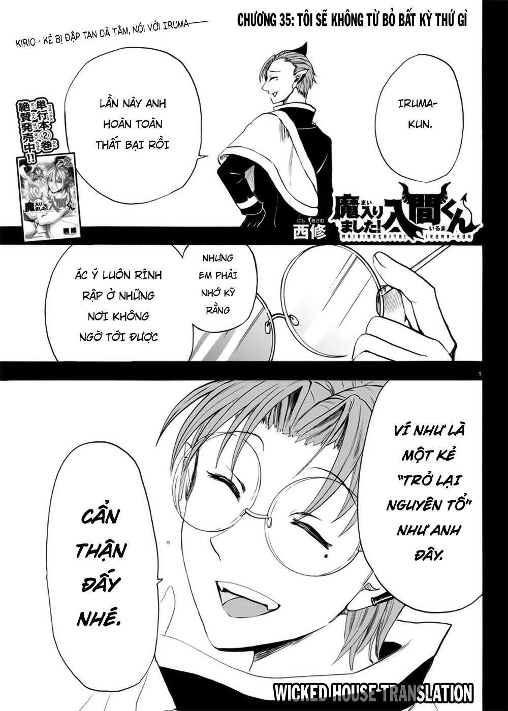 Chào Mừng Cậu Đến Trường Iruma-Kun: Chapter 35